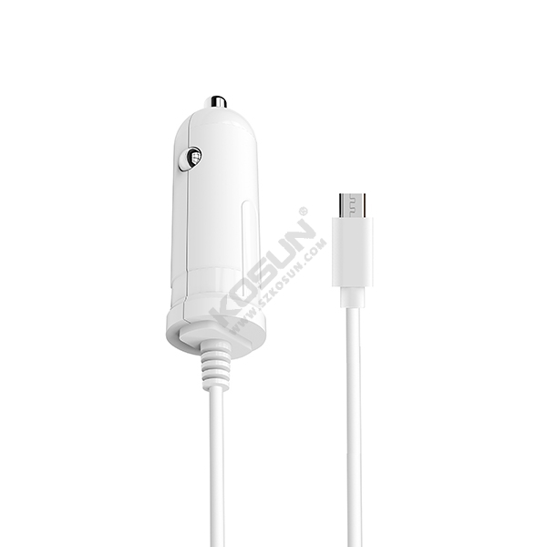 5V/2.4A Car Charger with Micro Cable